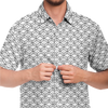 Modulo Short Sleeve Button Down Shirt - White