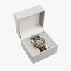 Indian Ebony Wooden Watch - Blue