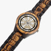 Indian Ebony Wooden Watch - Beige