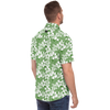 Aloha Net Short Sleeve Button Down Shirt - Green