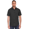 Modulo Short Sleeve Button Down Shirt - Black