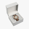 Indian Ebony Wooden Watch - Beige