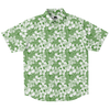 Aloha Net Short Sleeve Button Down Shirt - Green