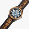 Indian Ebony Wooden Watch - Blue